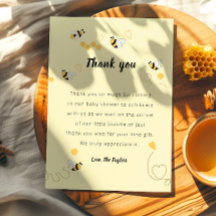 Chá de Bebê Neutro Bumblebee Honey