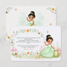 Chá de Bebê Princesa Sapo com Aquarela Floral