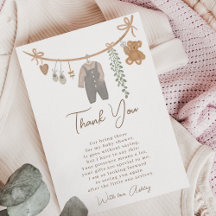 Chá de fraldas boho de linha neutra em termos de g