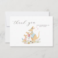 Chá de fraldas da Família Woodland Watercolor Kang