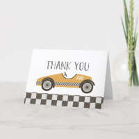 Chá de fraldas de Carro Race Amarelo