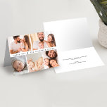 Cartão De Agradecimento Chá de fraldas de Colagem de Fotos Personalizada S<br><div class="desc">Expresse a sua gratidão com o nosso "Cartão Simples de Coração de Foto do Chá de fraldas, Obrigado pelo seu cartão dobrado". Esta carta encantadora apresenta um design doce, simples e personalizável colagem fotográfica, perfeito para mostrar memórias do seu dia especial. Personalize a mensagem na dentro para adicionar um toque...</div>