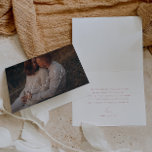 Cartão De Agradecimento Chá de fraldas de Fotografia Dobrada de Fonte Rosa<br><div class="desc">Apresentando nosso cartões de agradecimentos de chá de fraldas de fotos dobrado, cor-de-rosa, perfeito para sua simples primavera de bô ou celebração de verão! Este cartão tem uma vibração pincelada, leve e boicotada com caligrafia elegante e um delicado design minimalista, fazer ideal para as meninas. Além disso, é editável, então...</div>