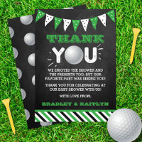Chá de fraldas de Golf Themed Co-ed