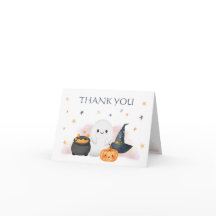 Chá de fraldas do Pequeno Boo Halloween