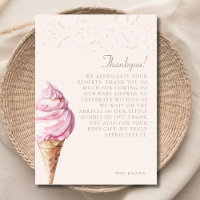 Chá de fraldas Mínimo de Sorvete de Cores d'Água, 