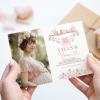 Chá de fraldas para roupa de bebê rosa