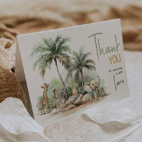 Chá de fraldas Selva Safari Dobrado