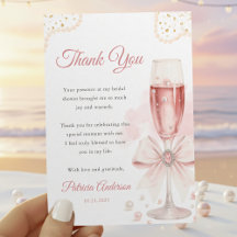 Chá de Noiva Pérolas & Prosecco em Aquarela Modern