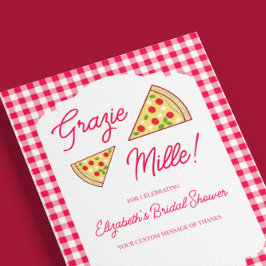 Cartão De Agradecimento Chá de Noiva That's Amore