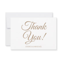 Chá de panela Branco Dourado Obrigado