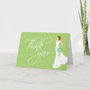 Cartão De Agradecimento Chá de panela de Elegância Moderna Obrigado