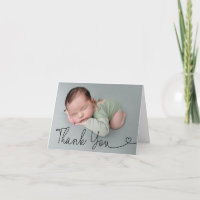 Chá personalizado moderno do bebê fotográfico