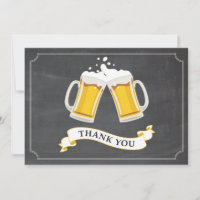 Chalkboard de cerveja e cerveja