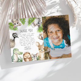 Cartão De Agradecimento Chamando Todos os Animados de Festa | Festa de Ani