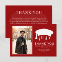 Chapéu de Doutorado Personalizado de PhD Graduação