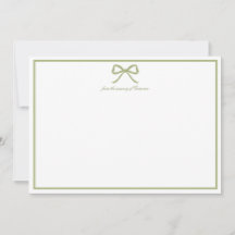 Cartão de Agradecimento Chaveirinho Preppy para Ch