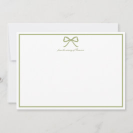 Cartão de Agradecimento Chaveirinho Preppy para Ch