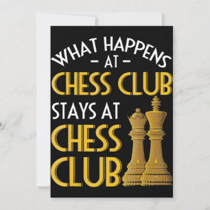 Cartão De Agradecimento Chess Lover O Que Acontece No Humor Do Chess Club