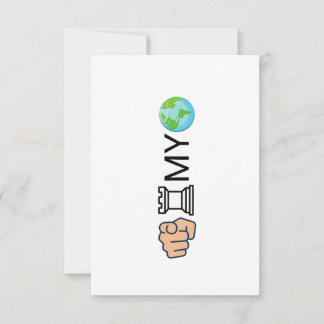 Cartão De Agradecimento Chess player thank you card