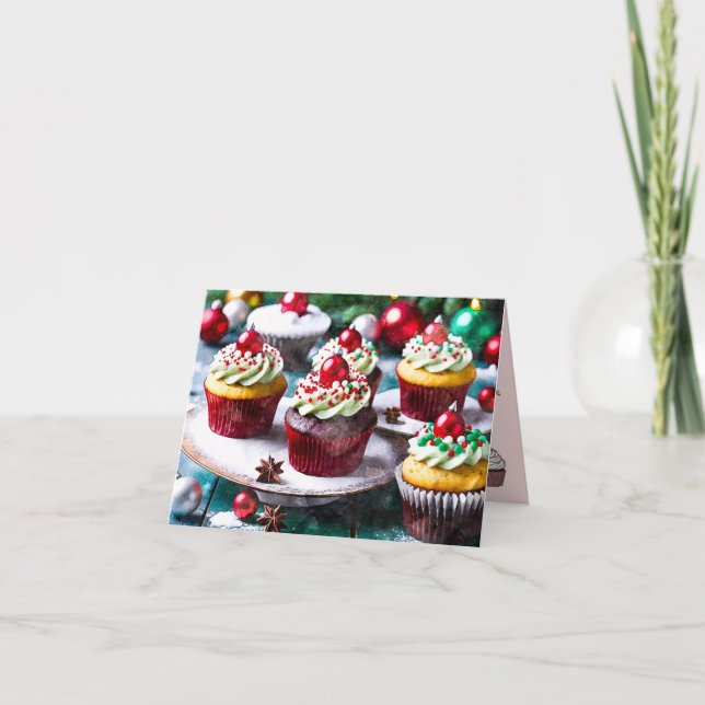 Cartão De Agradecimento Chic Moments: Sweetness and Warmth (Frente)