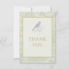 Cartão De Agradecimento Chinoiserie Card