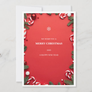 Cartão De Agradecimento christmas card