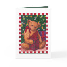christmas teddybear thank you presents