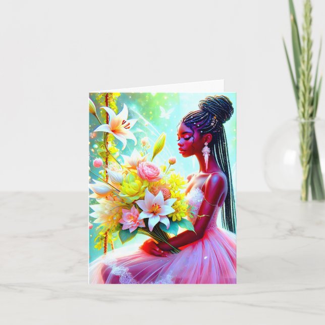 Cartão De Agradecimento Chuchotements Raffinés, carte pour tous (Frente)