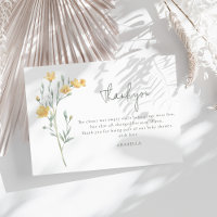 Chuva de Bebê Floral Amarela Elegante