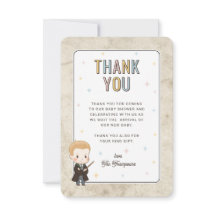 Chuva de Bebê Harry Potter Chibi Draco Malfoy Mago