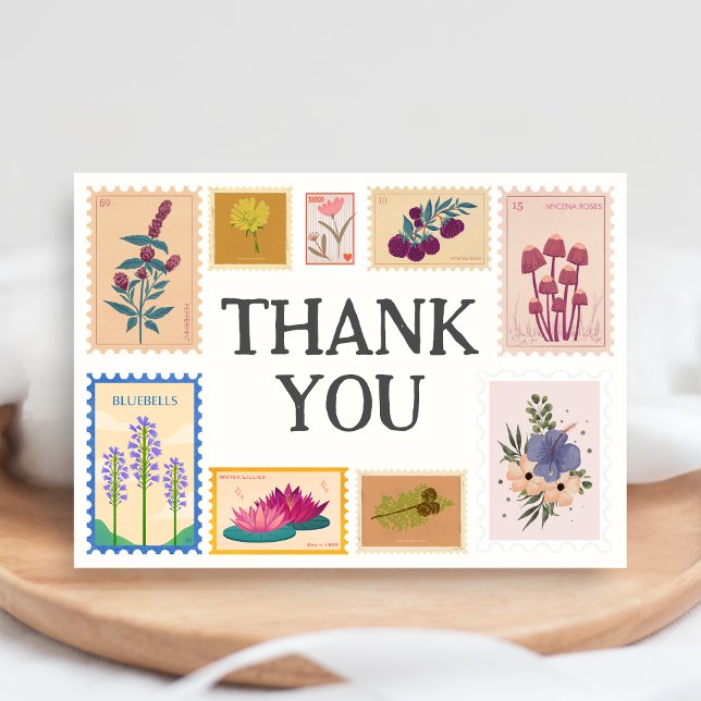Cartão De Agradecimento Chuva de Bebê Novo Capítulo  (A New Chapter Begins Baby Shower Thank You Card)