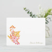 Chuva de Bolhas Colorida de Aquarela Floral para B