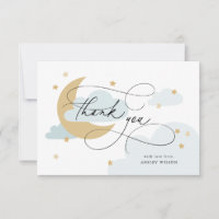 Chuva de Estrelas e Lua em Azul - Baby Shower