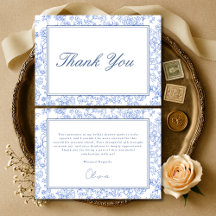 Chuva de Noiva Floral Vintage Azul Francês
