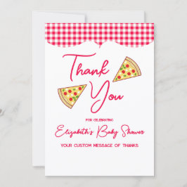 Cartão De Agradecimento Ciao Baby Italian Baby Shower