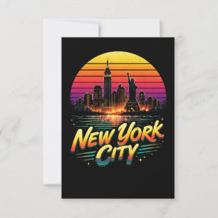 Cartão De Agradecimento Cidade de Nova York
