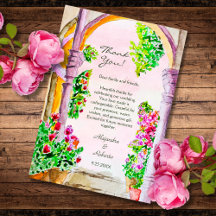 Cidadezinha Mexicana Floral em Aquarela Colorida