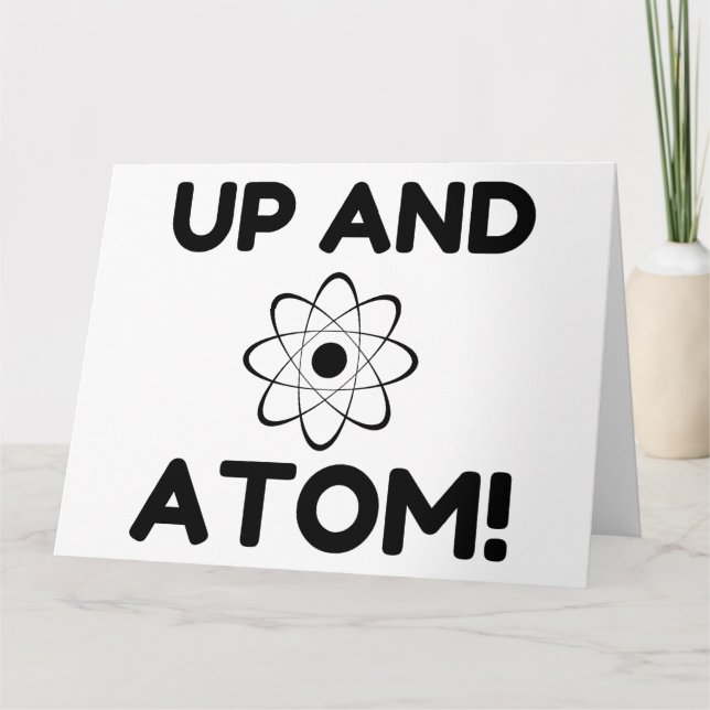 CARTÃO DE AGRADECIMENTO CIMA E ÁTOMO (Frente)