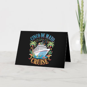 Cartão De Agradecimento Cinco De Mayo Cruise México Navio Mexicano Fiesta