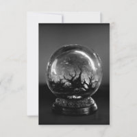 Cinza Psychic Crystal Ball