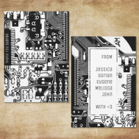 Circuito impresso eletrônico de conselho PCB preto