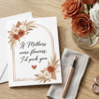 Citação do Dia das Mães Floral Se as Mães Fossem F