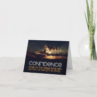 Citação Inspiracional "Confiança"