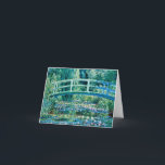 Cartão De Agradecimento Claude Monet - Lírios De Água E Ponte Japonesa<br><div class="desc">Claude Monet - Lírios De Água E Ponte Japonesa (1899)</div>