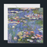 Cartão De Agradecimento Claude Monet - Lírios/Ninfas<br><div class="desc">Lírios/Ninfas - Claude Monet,  1916</div>