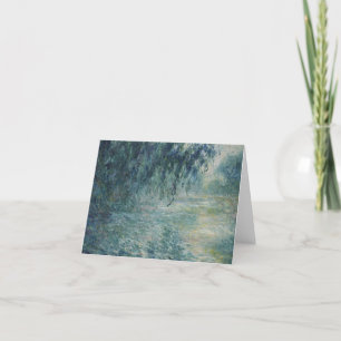 Cartão De Agradecimento Claude Monet - Manhã Sobre O Sena