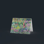 Cartão De Agradecimento Claude Monet - O Jardim do Artista em Giverny<br><div class="desc">Claude Monet - O Jardim do Artista em Giverny</div>