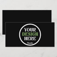 Código QR de Marca Comercial Preta Personalizada