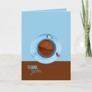 Cartão De Agradecimento Coffee Break Thank You Card